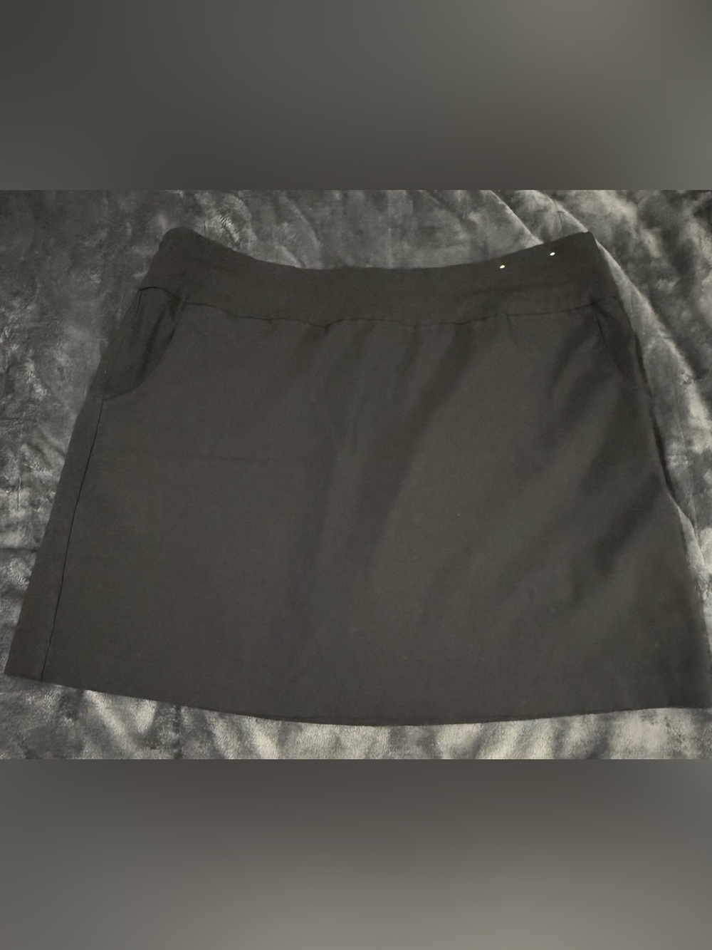 Classic Black Mini Skort